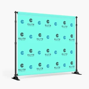 8x10 - Adjustable Backdrop Basic/Step & repeat