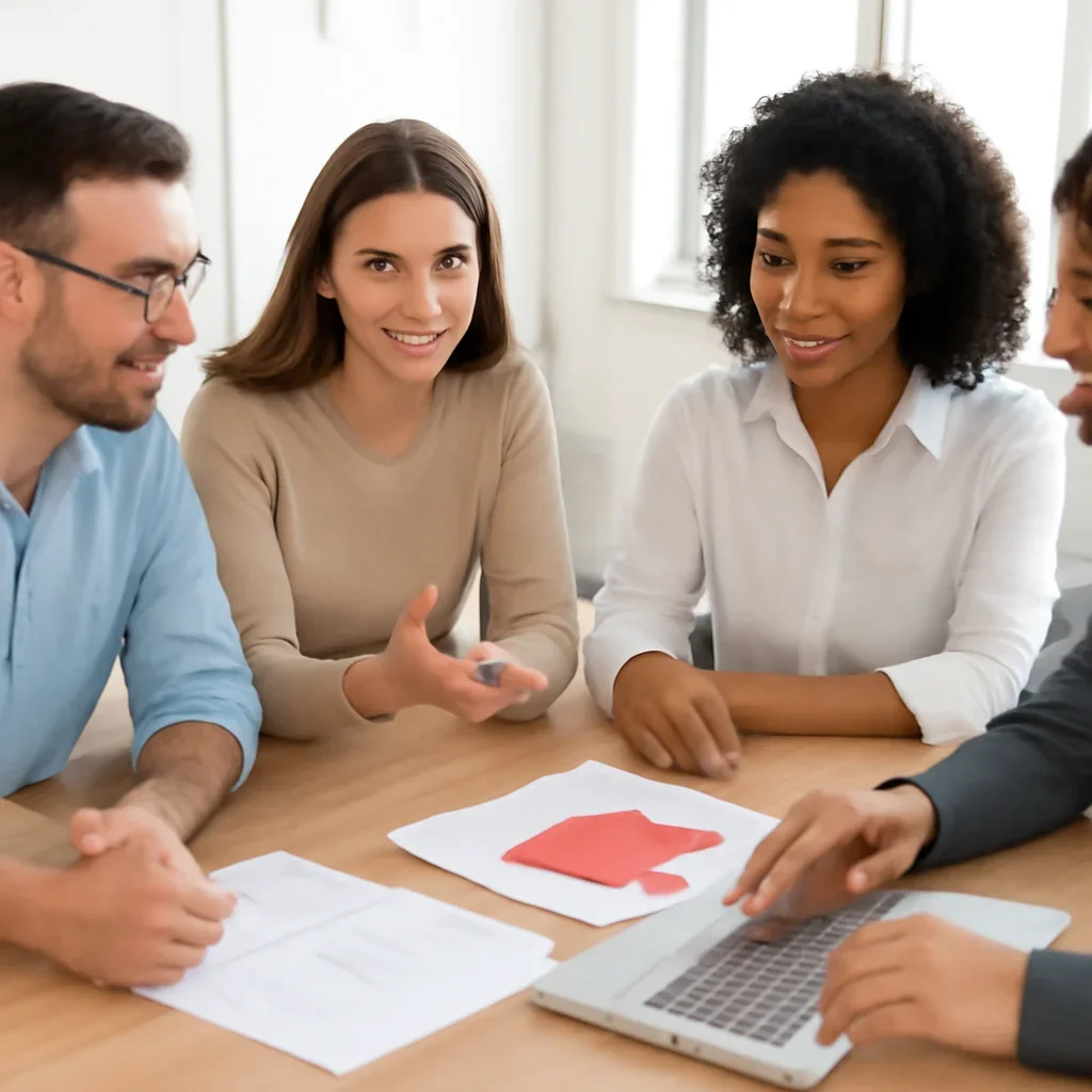 Team discussing abccanopy alternative options before ordering