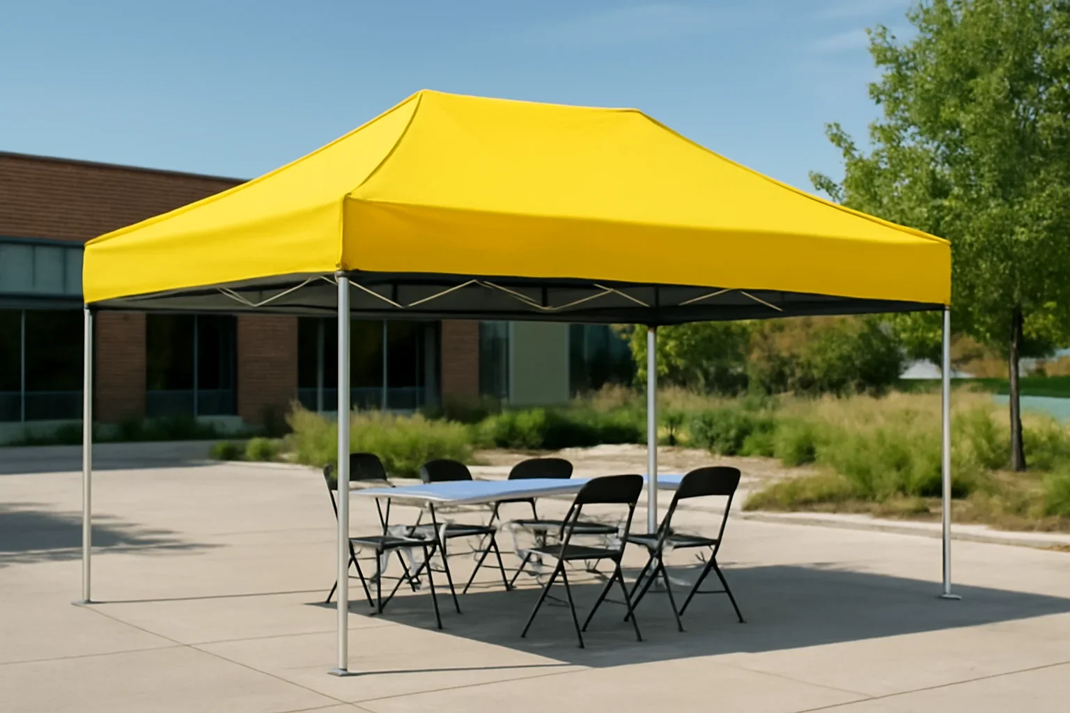 Custom 10x20 Canopy Tents setup showing a commercial canopy tent in use